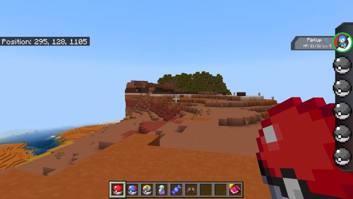 Initial spawn with GUI item