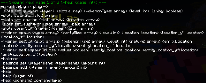 More Pokemon features