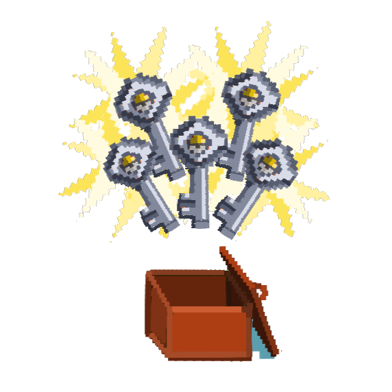 Random Shiny Legendary Crate key x5 (-20% off HUGE DISCOUNT)