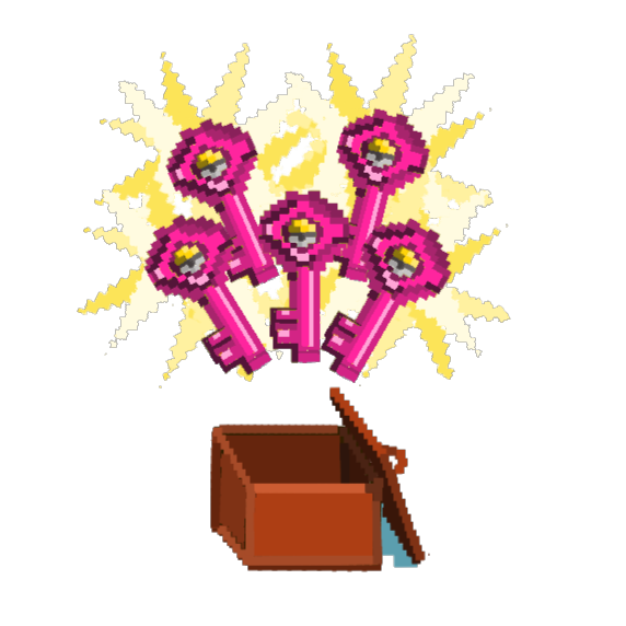 Random Shiny Crate Key x5 (-10% off)