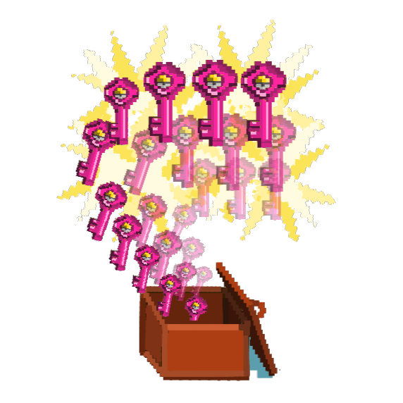 Random Shiny Crate Key x25 (-20% off)